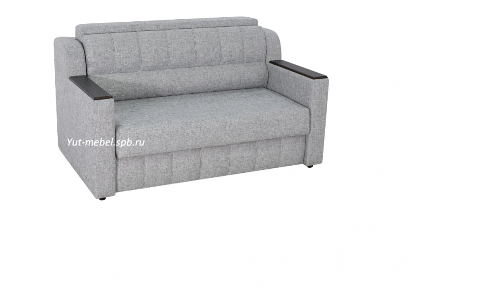 Диван выкатной "Лондон-2" 1400*1900 серая рогожка