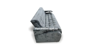 Диван-книжка " Бристоль " серый велюр