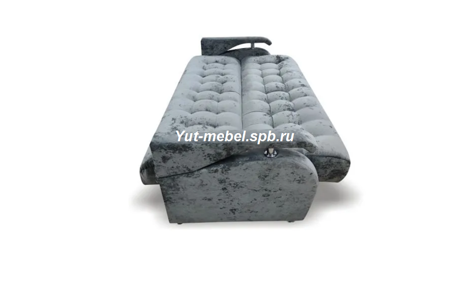 Диван-книжка " Бристоль " серый велюр