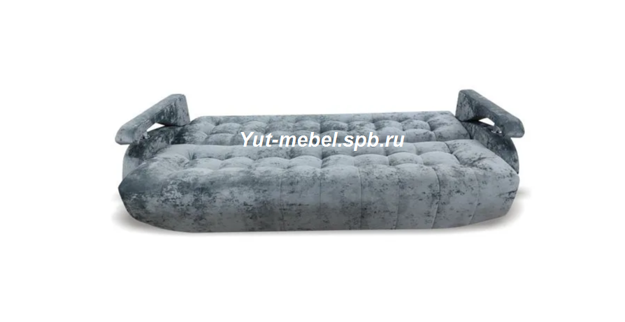 Диван-книжка " Бристоль " серый велюр