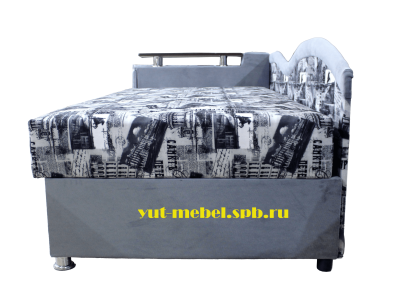 Тахта Марика 6 серый велюр 