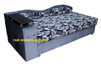 Тахта Марика 6 серый велюр 