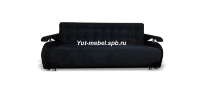 Диван-книжка " Бристоль " черный велюр