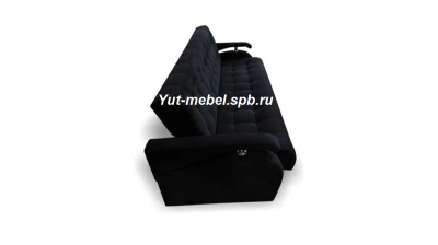 Диван-книжка " Бристоль " черный велюр