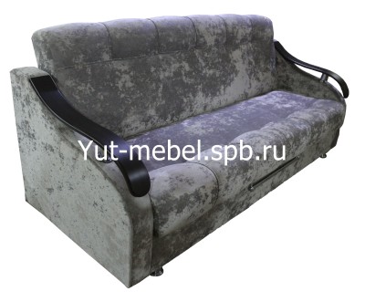 Диван книжка "Лидер" 1200*1900 серый блисс