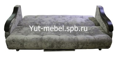 Диван книжка "Лидер" 1200*1900 серый блисс