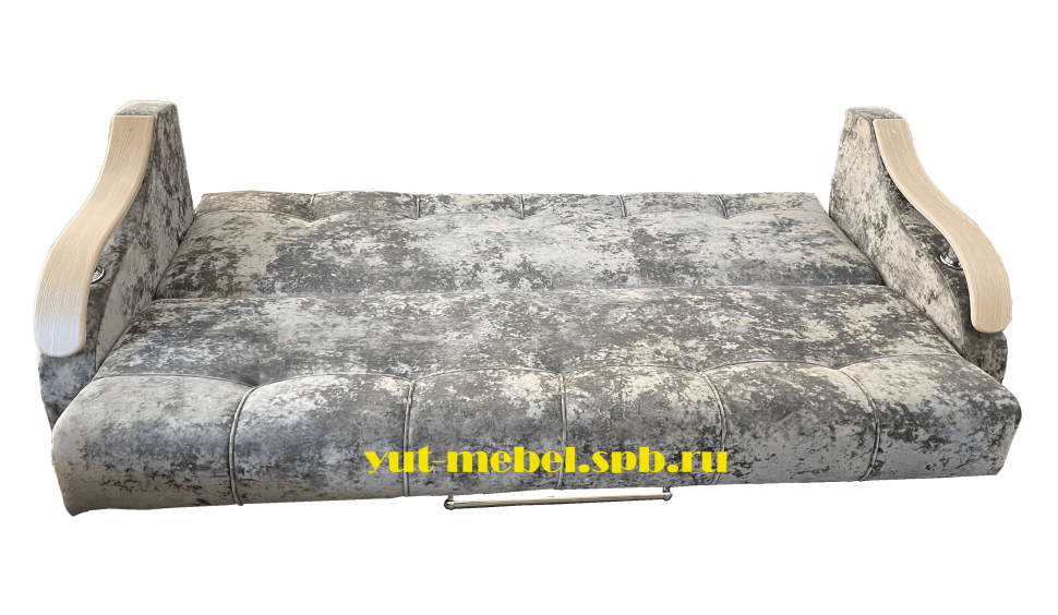 Диван книжка "Лидер" тёмно-серый блисс