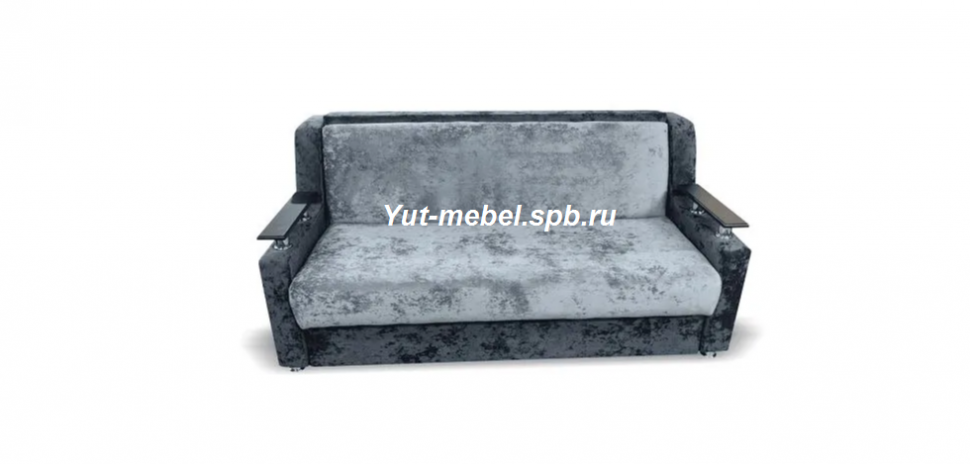 Диван выкатной " Санкт-Петербург " 1400*1900 серый блисс