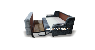 Диван выкатной " Санкт-Петербург " 1400*1900 серый  блисс