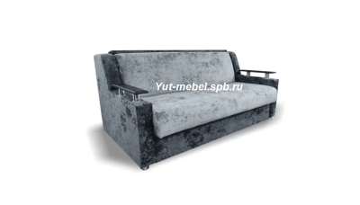 Диван выкатной " Санкт-Петербург " 1400*1900 серый  блисс