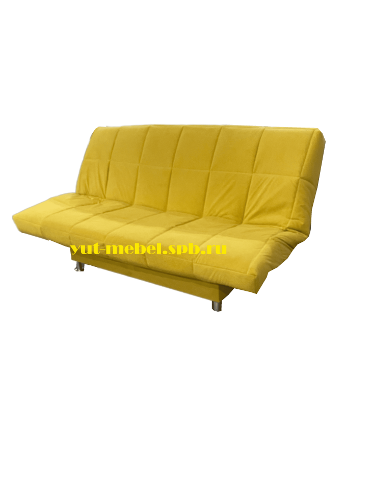 Диван клик-кляк Милан горчичный велюр 