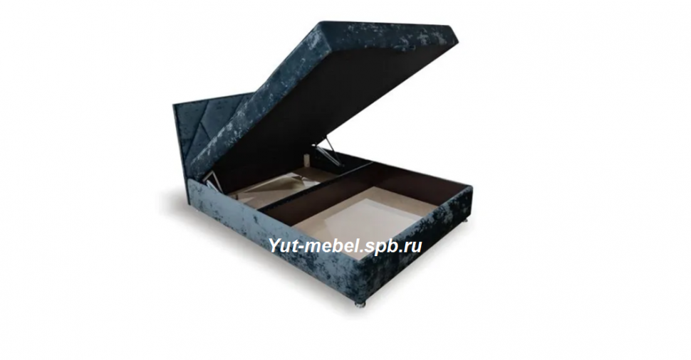 Тахта кровать " Ибица-4 " 3D серая
