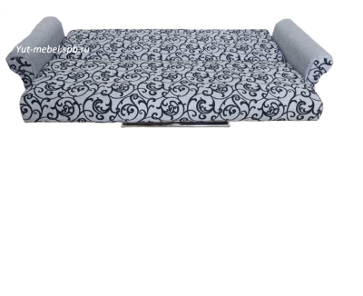 Диван-книжка  " Мэдисон-2 "  серые вензеля