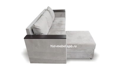 Угловой диван " Токио " бежевый велюр