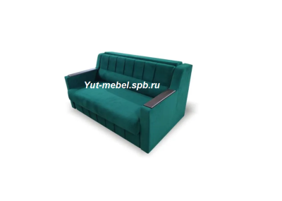 Диван выкатной " Лондон-2 " 1400*1900 зеленый велюр