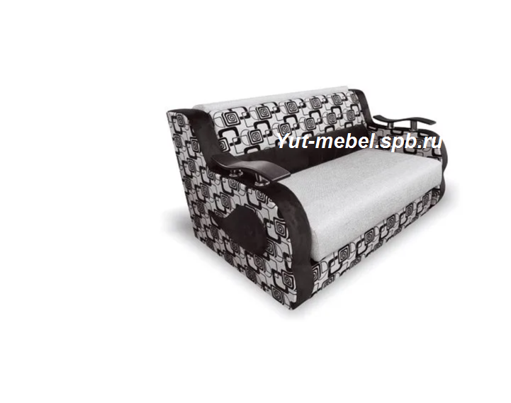 Выкатной диван « Дубай » бежевые квадраты