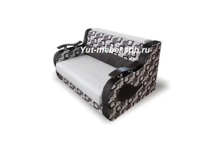 Выкатной диван « Дубай » бежевые квадраты