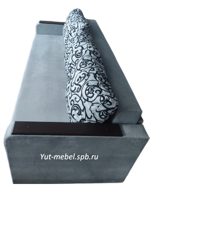 Еврософа " Амстердам - 3 " серый велюр