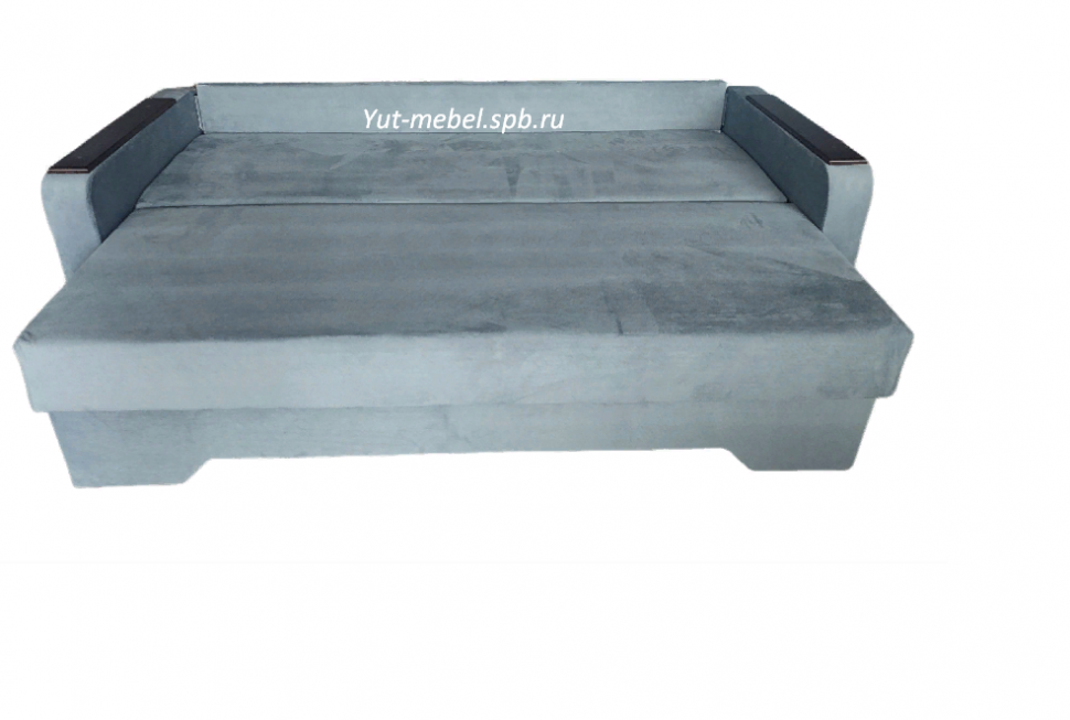 Еврософа " Амстердам - 3 " серый велюр