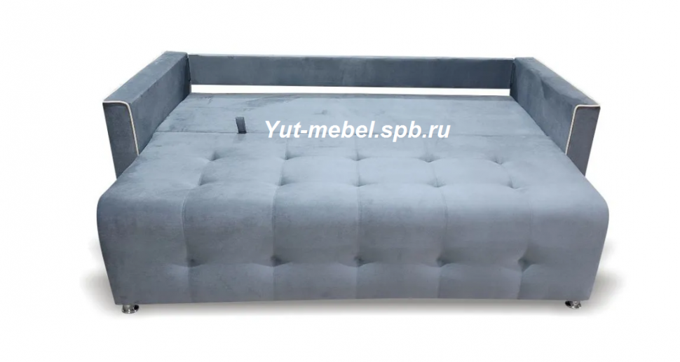 Еврософа " Гранд 3 " серый велюр