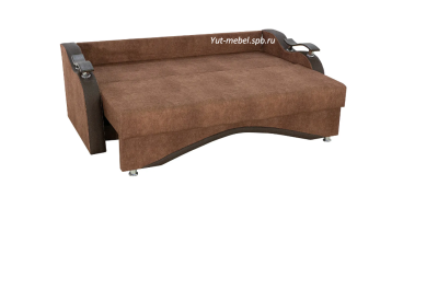 Еврософа "Наполеон - 3" коричневый велюр