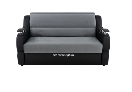 Выкатной диван   «Дубай» серый 