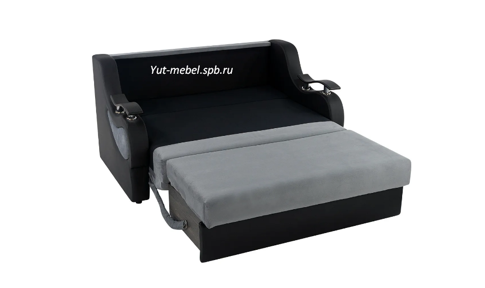 Выкатной диван «Дубай» серый