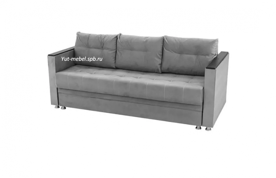 Еврософа " Гранд-2 " серый велюр