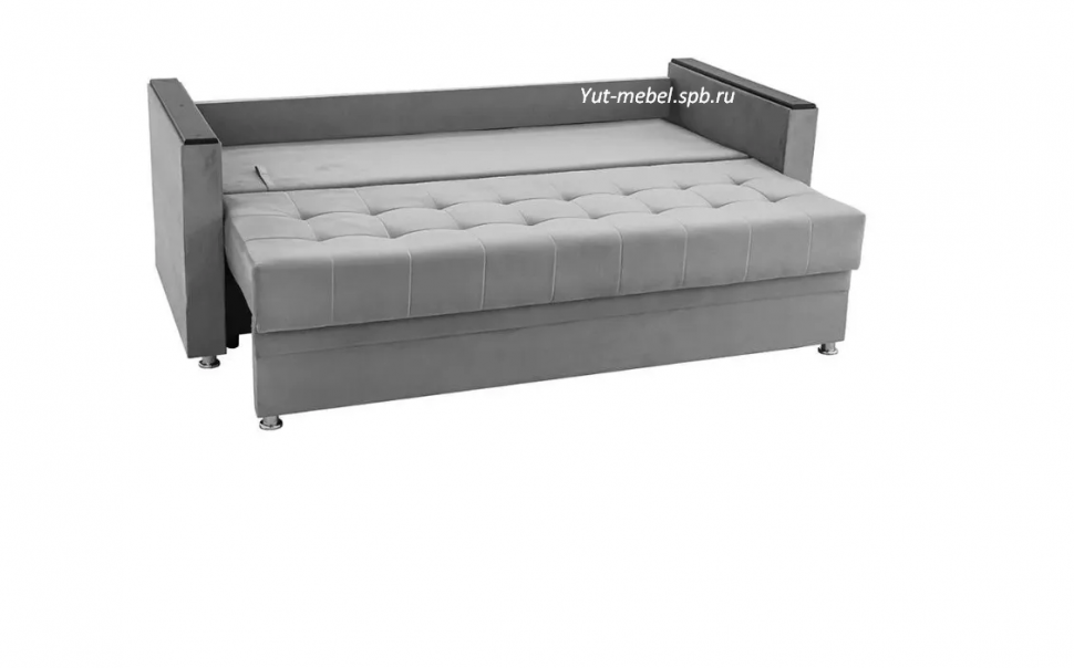 Еврософа " Гранд-2 " серый велюр