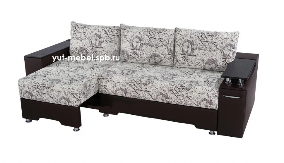 Еврософа-трансформер "Стамбул" с баром велюр ностальжи