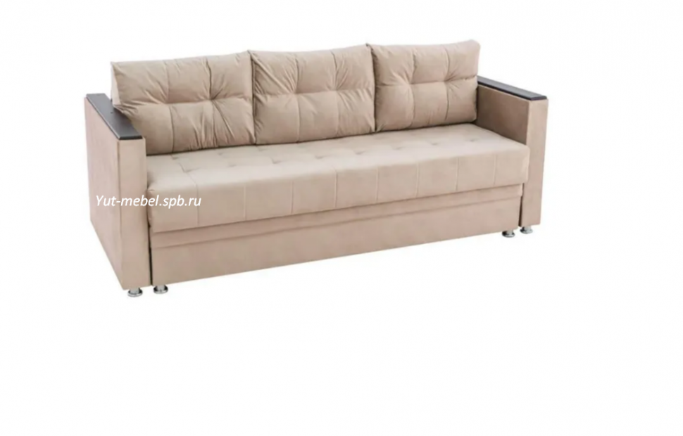 Еврософа " Гранд-2 " бежевый велюр