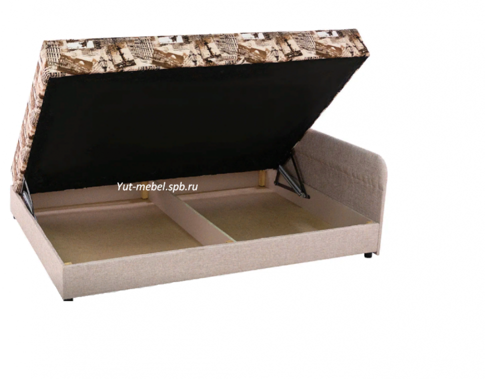 Тахта-кровать " Глория " 1400*1900 бежевый санкт петербург
