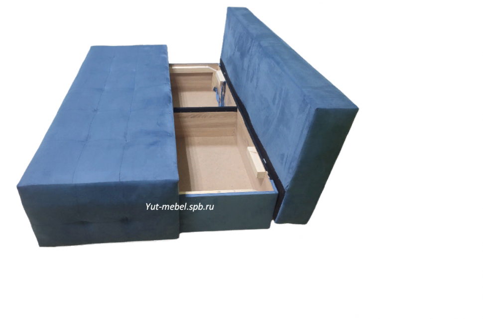 Еврософа  " Стиль-5 " синий велюр