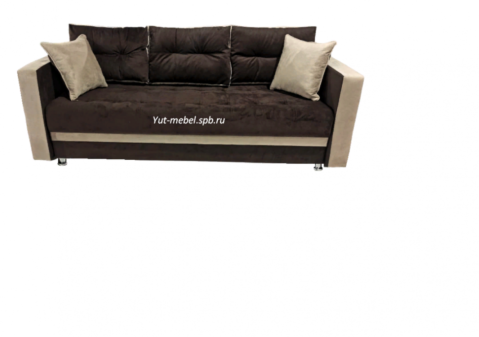 Еврософа " Гранд-2 " коричневый велюр