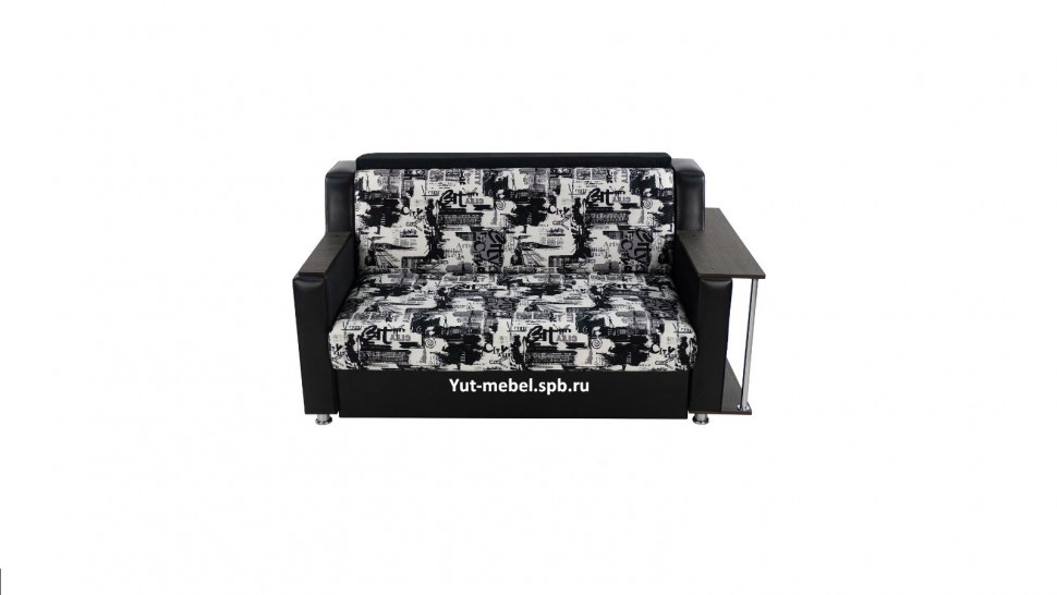 Выкатной "Санкт-Петербург со столиком" серый