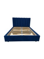 Кровать двуспальная, без подъёмного механизма, без матраса