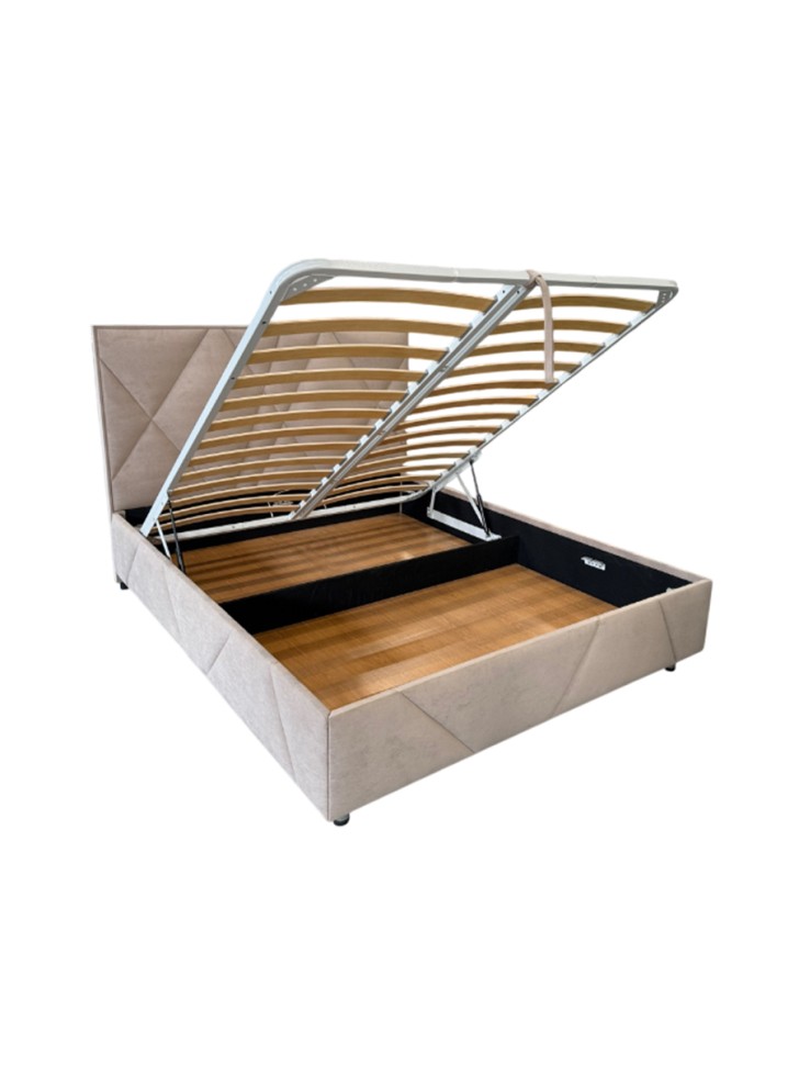 Кровать двуспальная, с подъёмным механизмом, без матраса