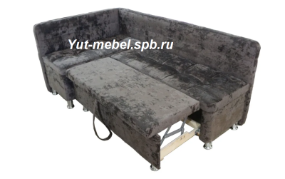 Кухонный уголок со спальным местом коричневый  блисс