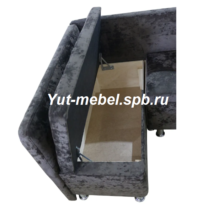 Кухонный уголок со спальным местом коричневый  блисс