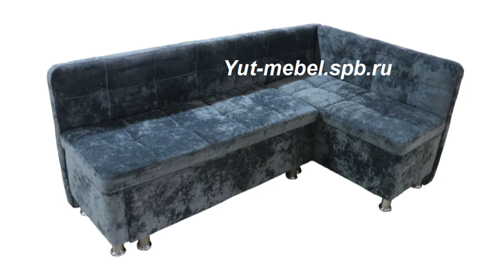 Кухонный уголок со спальным местом темно-серый блисс