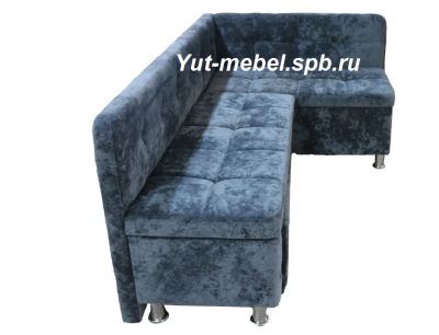 Кухонный уголок со спальным местом темно-серый блисс