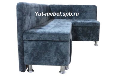 Кухонный уголок со спальным местом темно-серый блисс