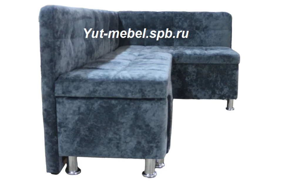 Кухонный уголок со спальным местом темно-серый блисс