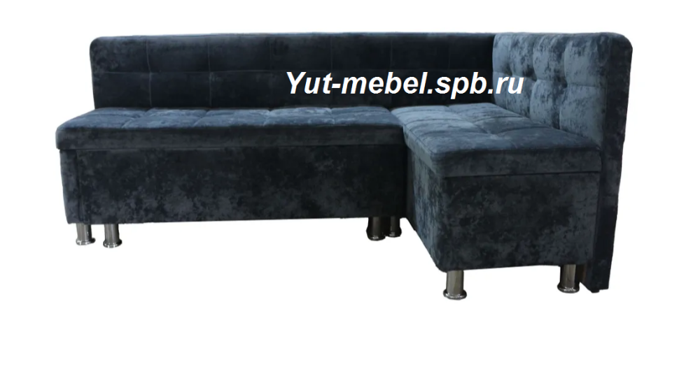 Кухонный уголок со спальным местом темно-серый блисс