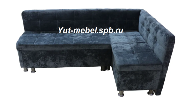 Кухонный уголок со спальным местом темно-серый блисс