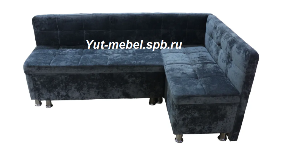Кухонный уголок со спальным местом темно-серый блисс