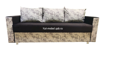 Еврософа  " Сити-3 " коричневый велюр