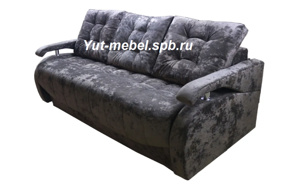 Евро-софа  " Мэнфис" темно серый блисс