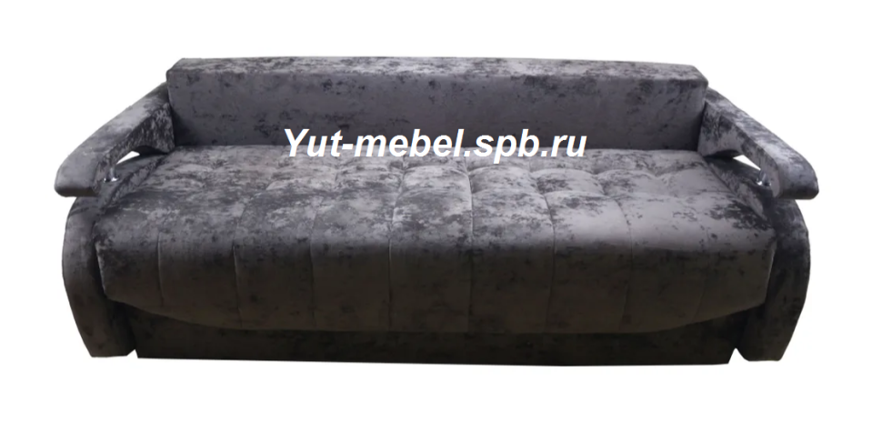 Евро-софа  " Мэнфис" темно серый блисс