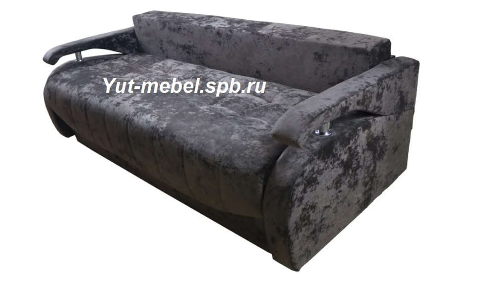 Евро-софа  " Мэнфис" темно серый блисс